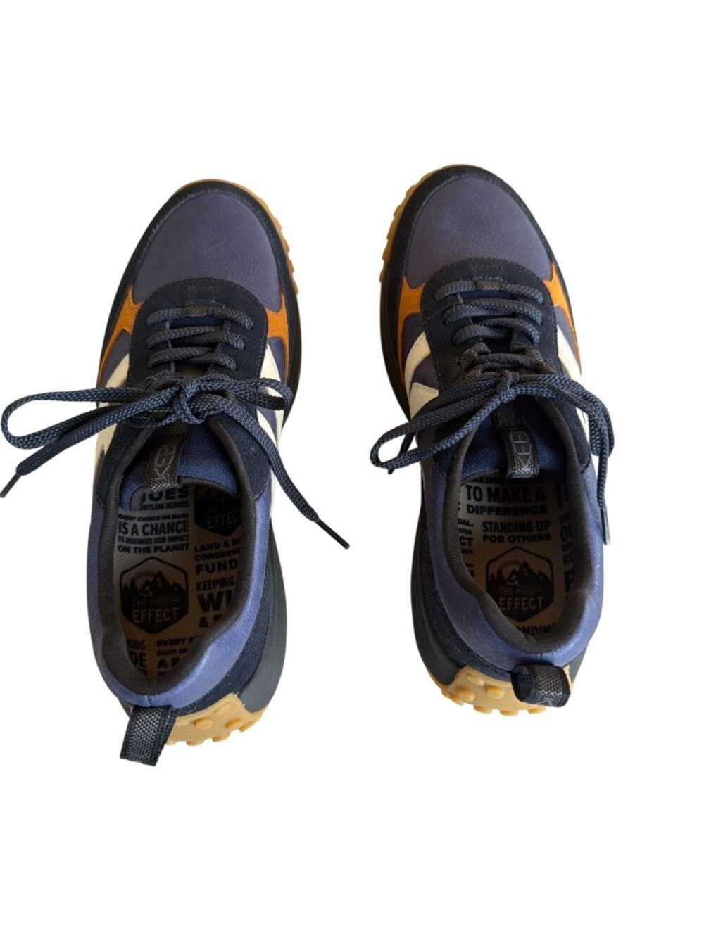 NWOB Women's KS86 Leather Sneaker Size 10 Blue MSRP$115 new - Picture 16 of 17